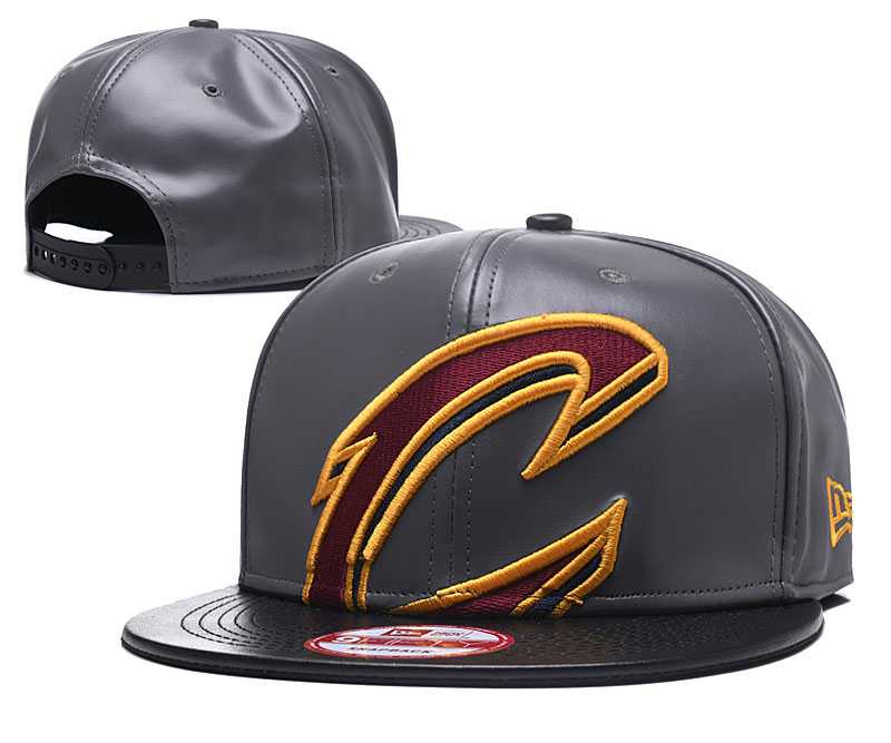 Cavaliers Team Logo Gray Leather Adjustable Hat GS,We sell and wholesale Cavaliers Team Logo Gray Leather Adjustable Hat GS on line form chian!